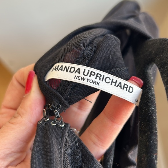 AMANDA UPRICHARD  Shandi Sheer Sleeve Bodysuit - Picture 7 of 7